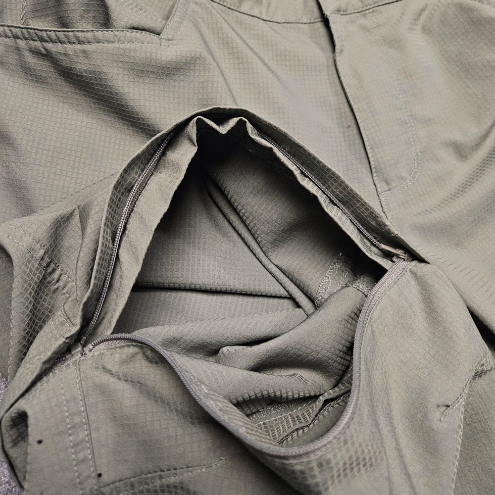 Columbia PFG Convertible Cargo Pants 38x32 Green Zip Off‎ Utility Fishing Gear - Picture 8 of 10